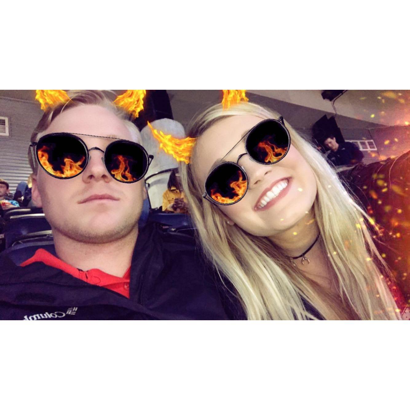 Hawks date night that went horribly wrong because neither of us should ever be in downtown Atlanta.
Feb. 2019