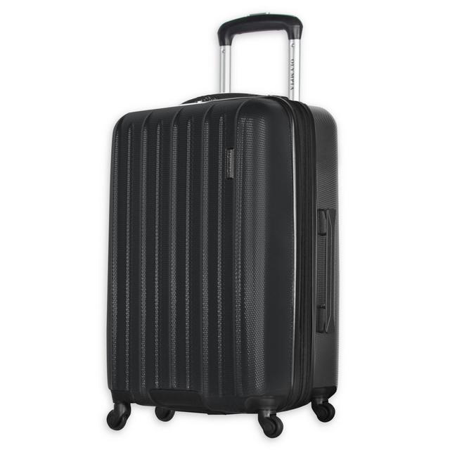 Olympia® USA Raven 21" Expandable Spinner Carry-On in Black