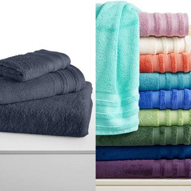 Classic Pima Cotton 16" x 30" Hand Towel, Color: Dusk, Only at Macy's