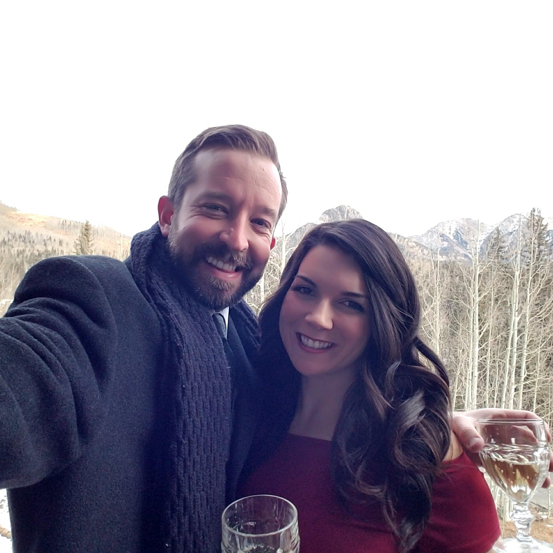 Hanging out in Durango, CO on New Year's Eve at the Terpay Wedding (December 2017)