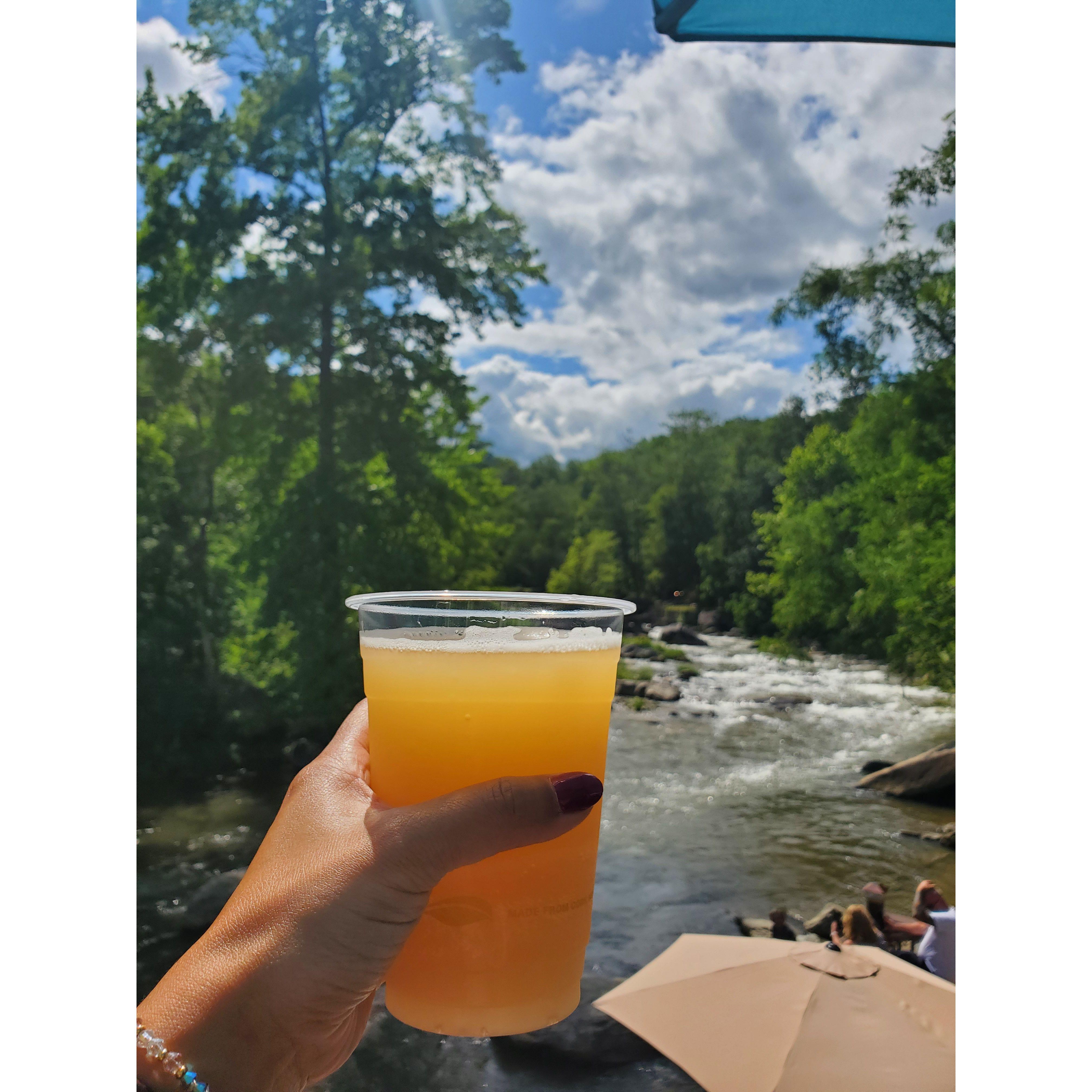 at Chimney Rock Brewing