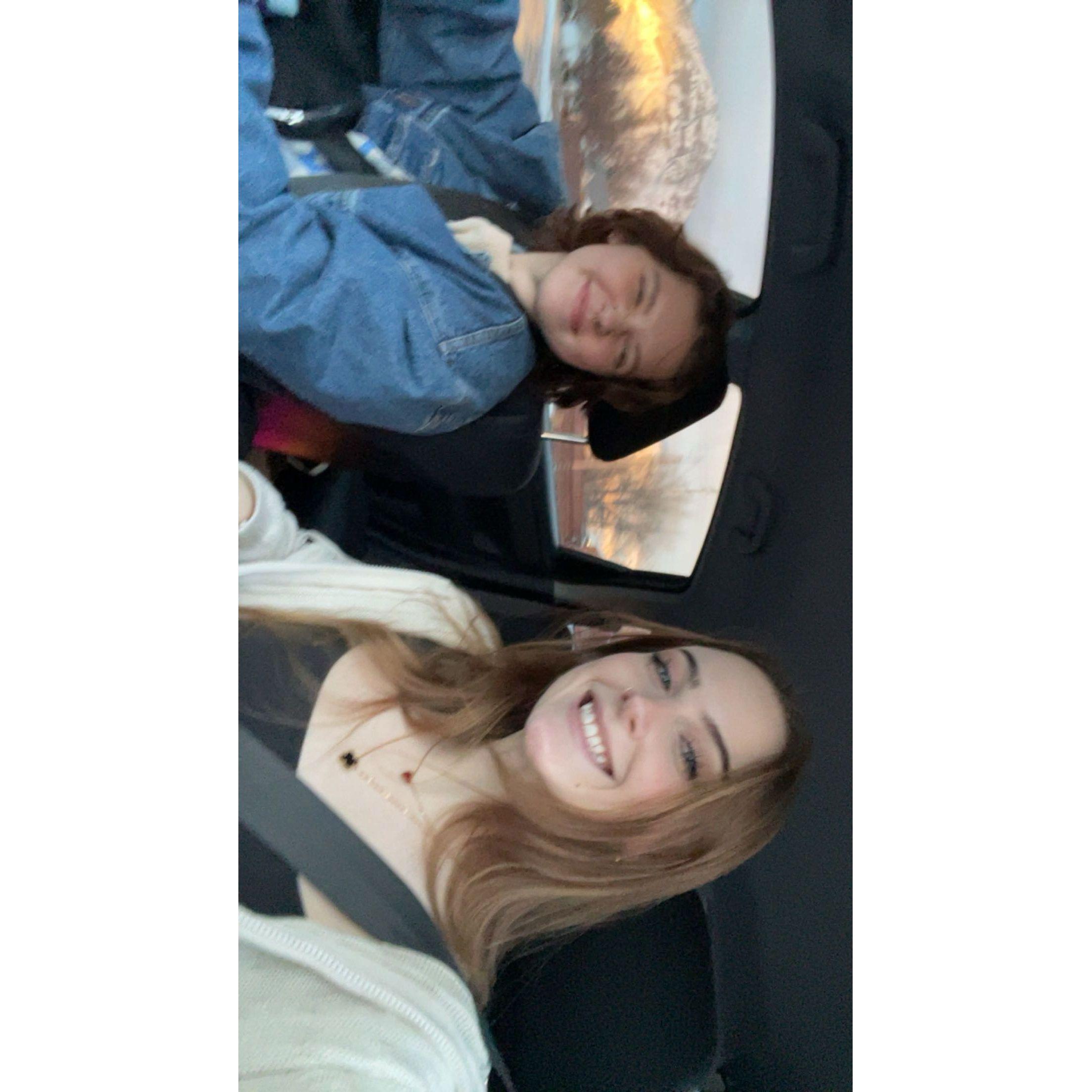 Reed came up to visit one month after moving, and of course the first person he came to see was me.