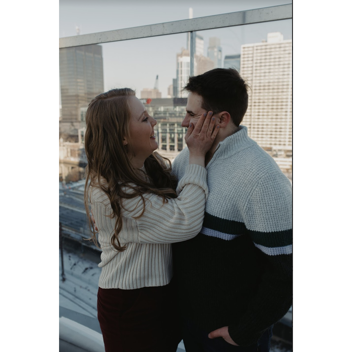 The photoshoot that turned into an engagement shoot