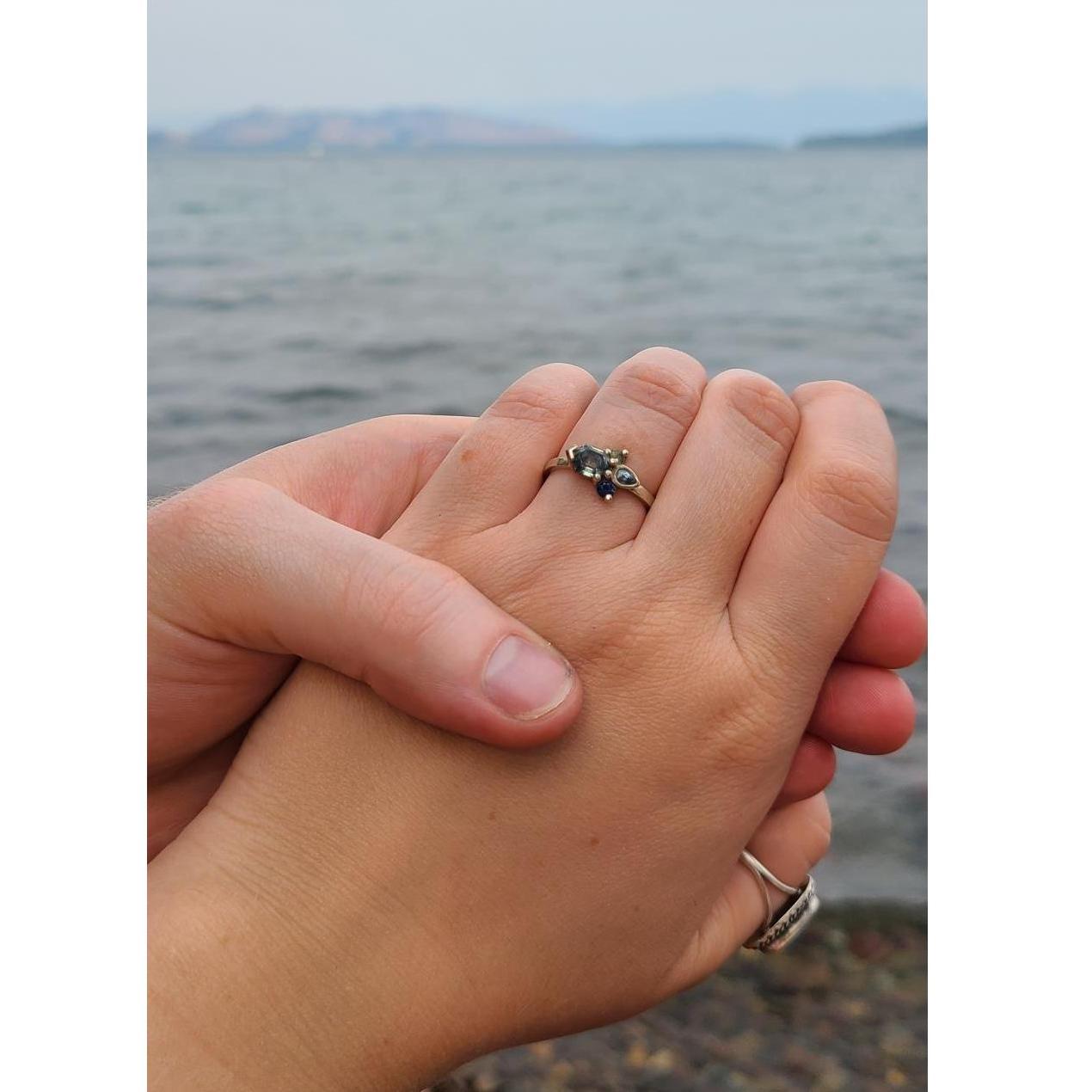 Jackie's Montana Sapphires overlooking Flathead Lake