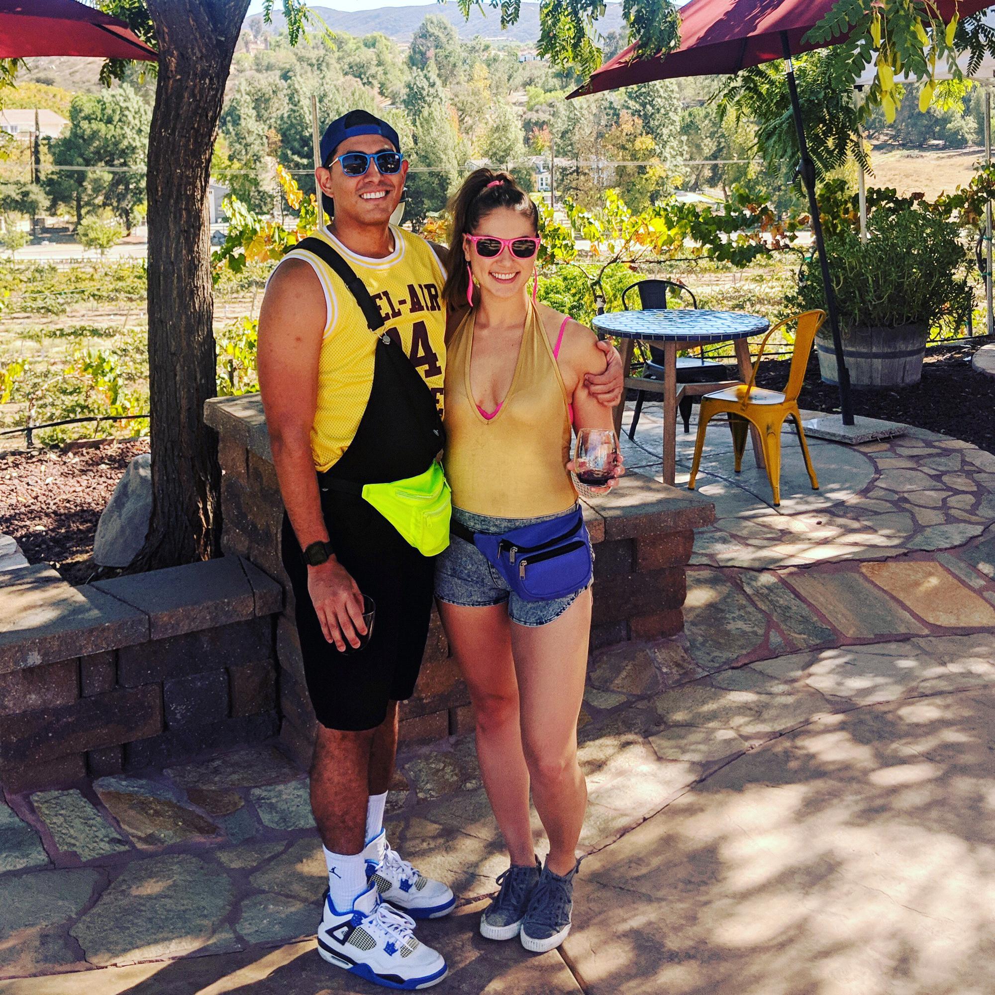Wine tasting in Temecula on Halloween