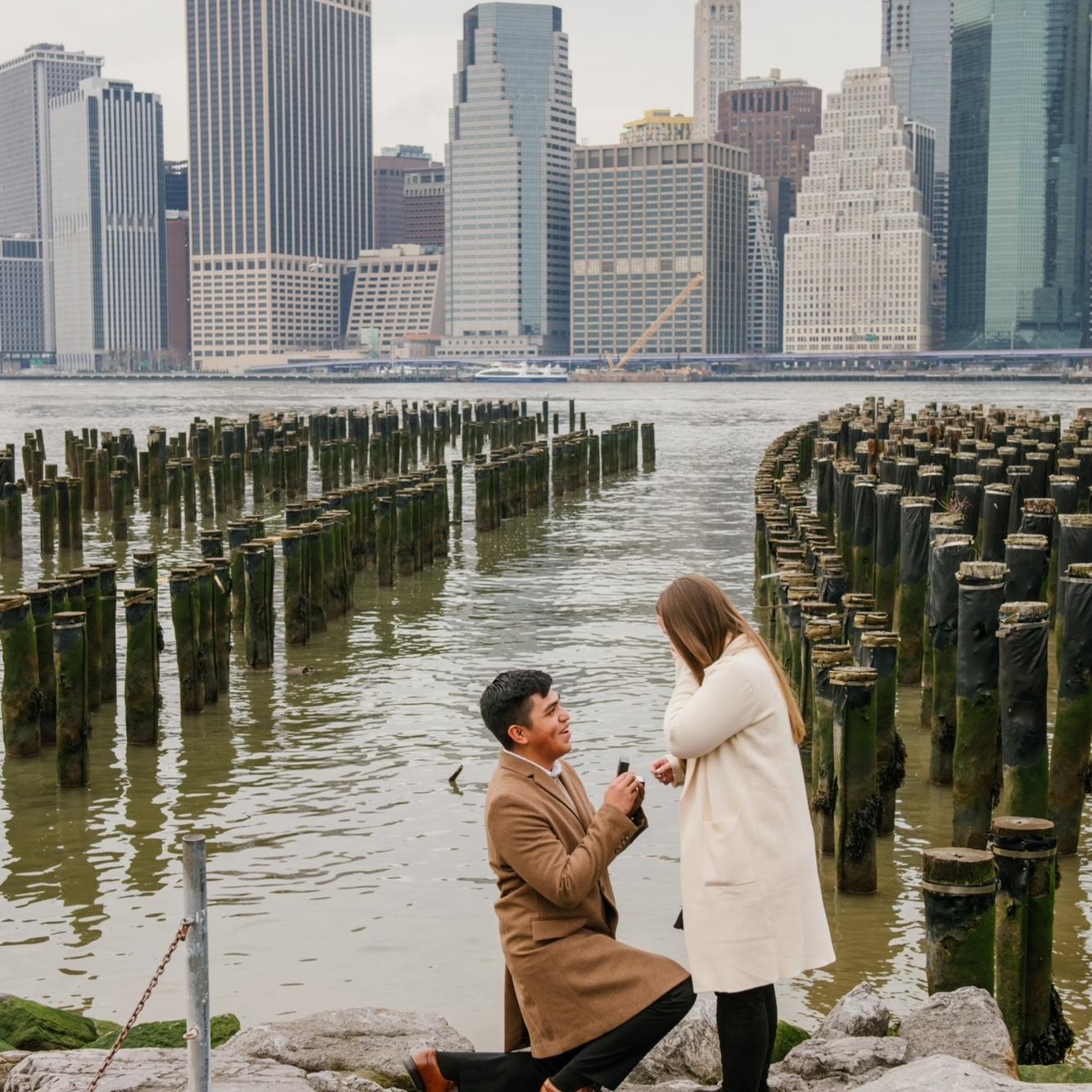 The moment Erick proposed!