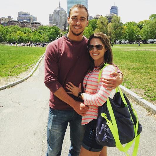 Sebastian's first visit to the US--we met again in NYC 6 months after we departed in The Azores. Then we went on to Boston, MA (in this photo, May 2015).
