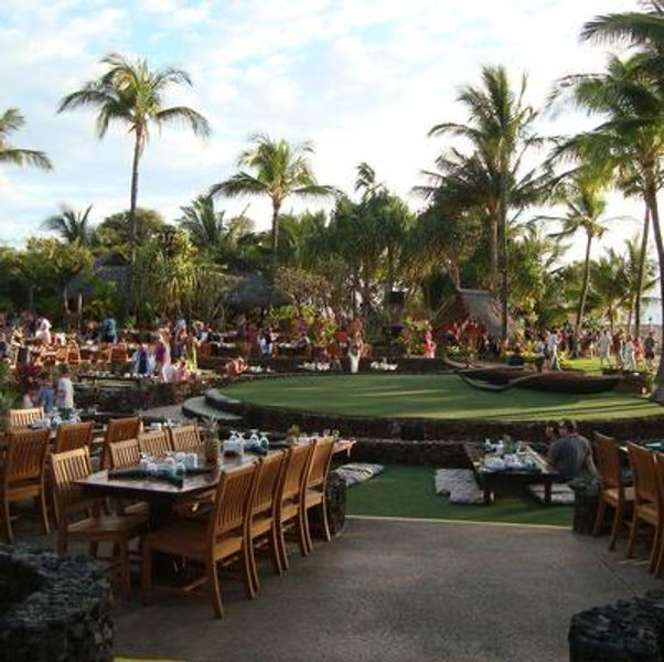 Luau on our Honeymoon