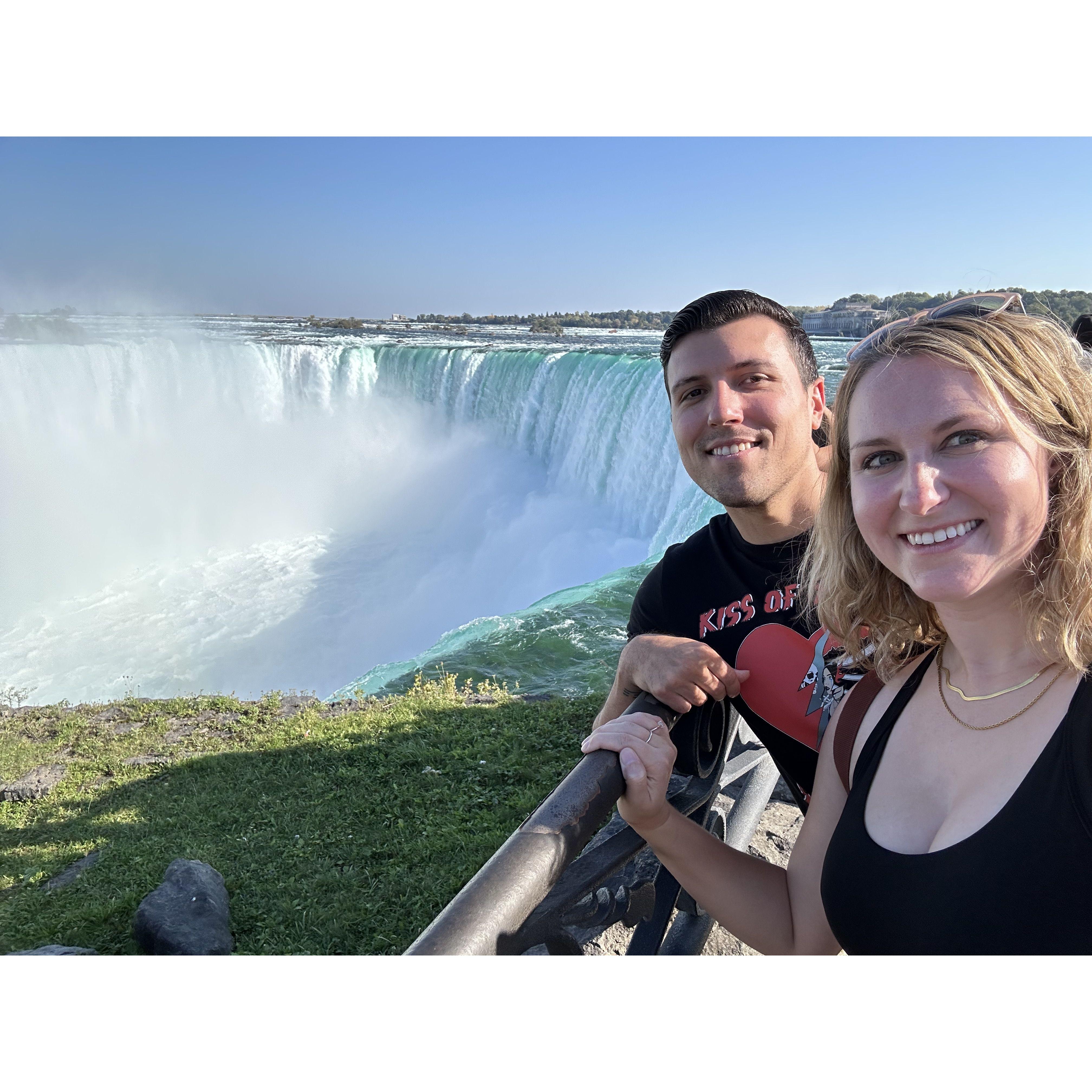 The better side of Niagara Falls.