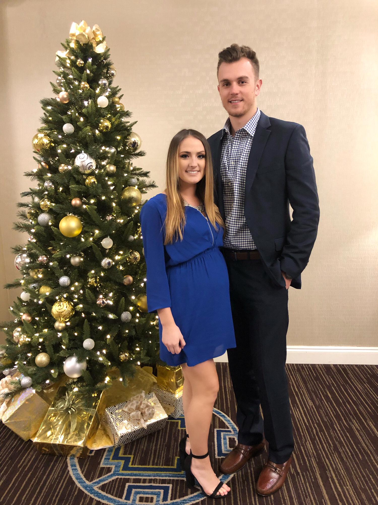 Brad's company Christmas Party