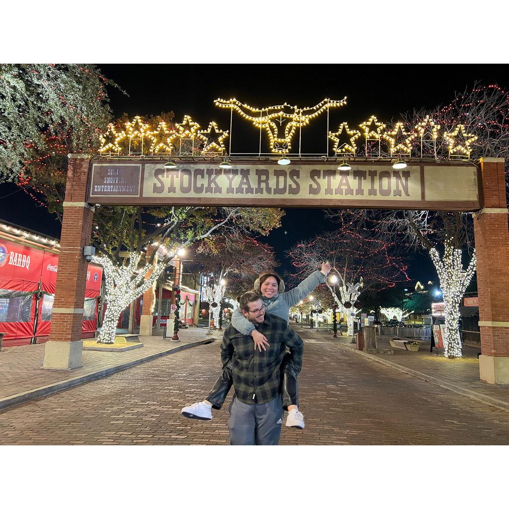 Yeehawing through the stockyards (2022)