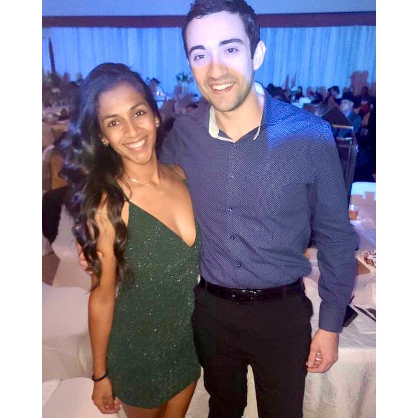 A quick photo at a family wedding