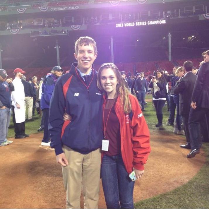 After winning the 2013 World Series! Good times.