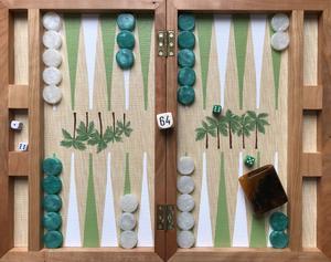 Folding Backgammon Board