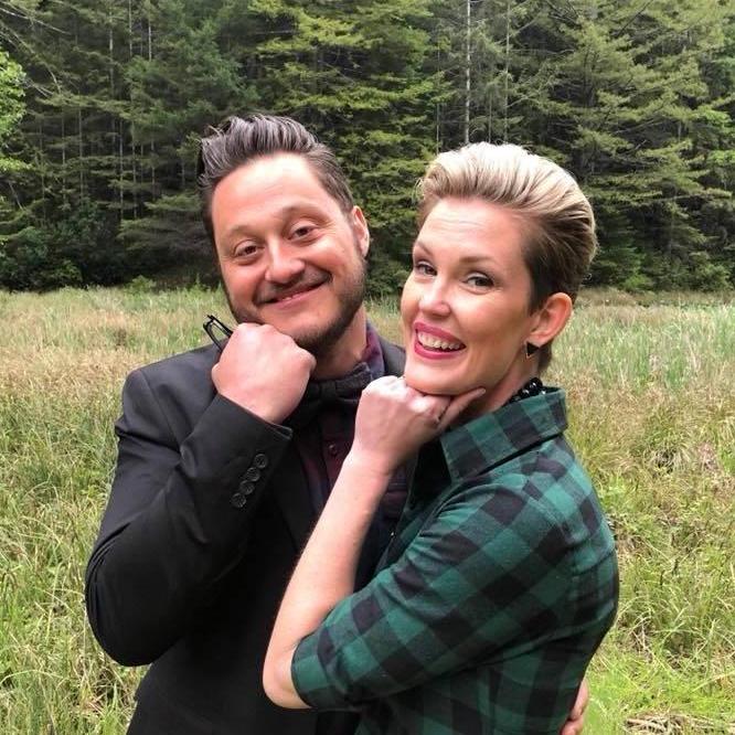 Kristen and Jonah's wedding in the woods - Mendicino CA, 2018