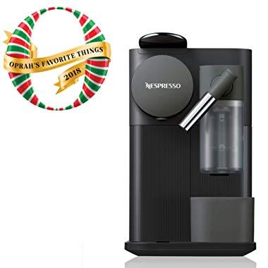 Nespresso by De'Longhi EN500B Lattissima One Original Espresso Machine with Milk Frother by De'Longhi, Black