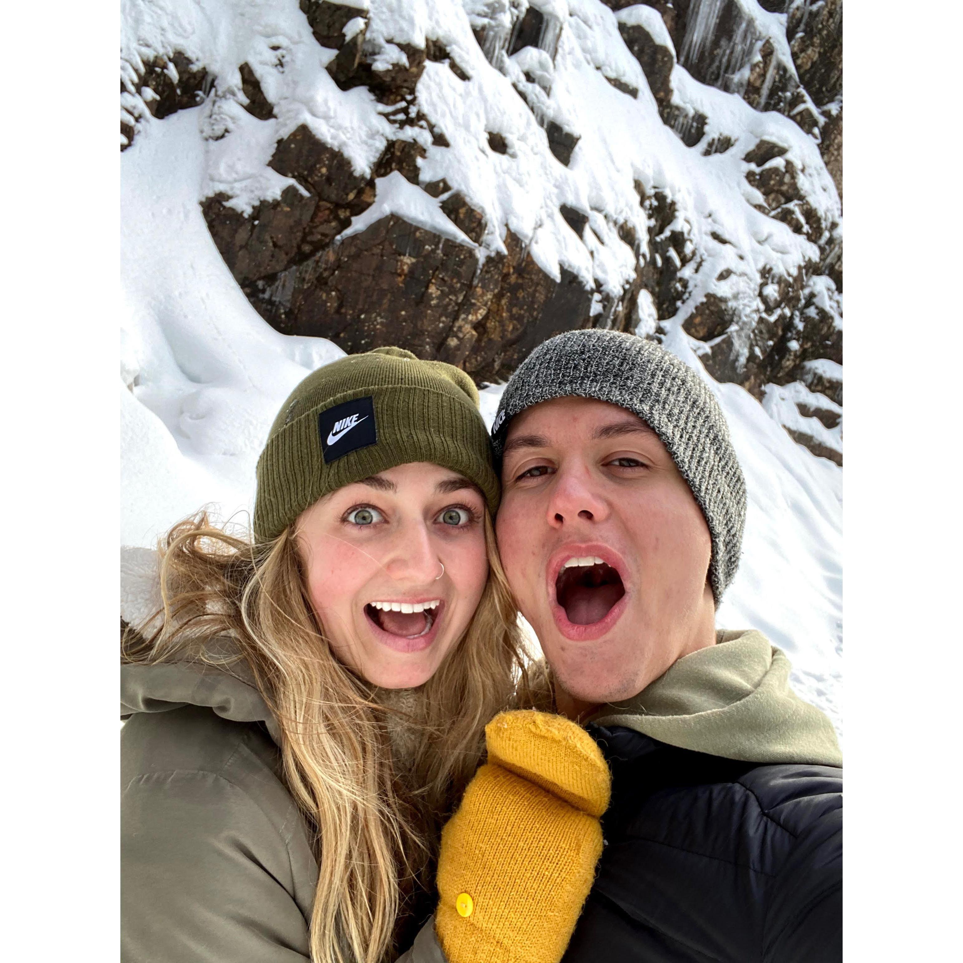 February 2020 - Franklin Falls Hike