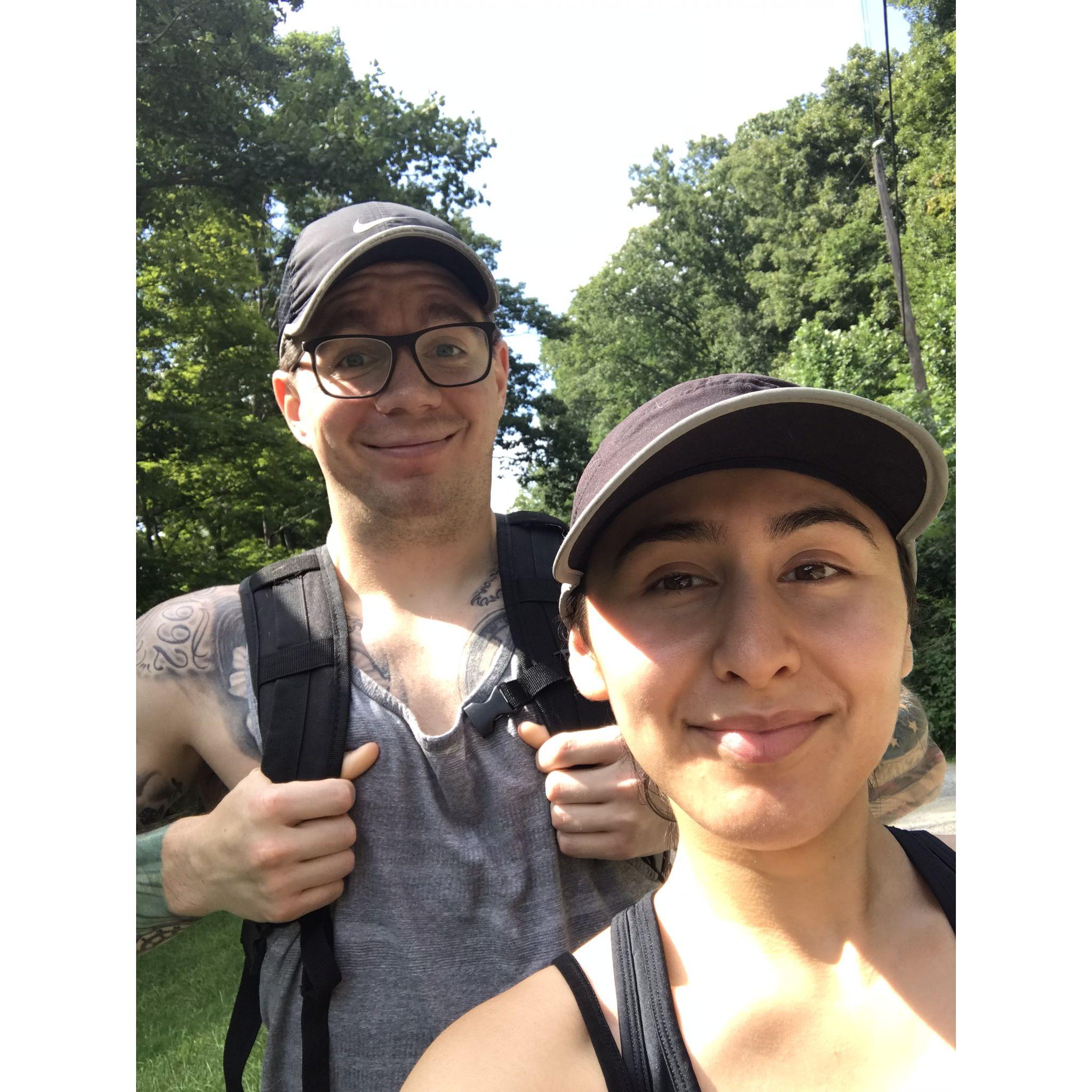 Hiking Bottom Creek Gorge in Shawsville, VA - Summer 2019