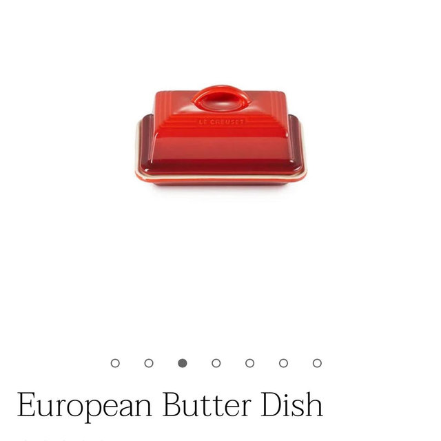 European Butter Dish