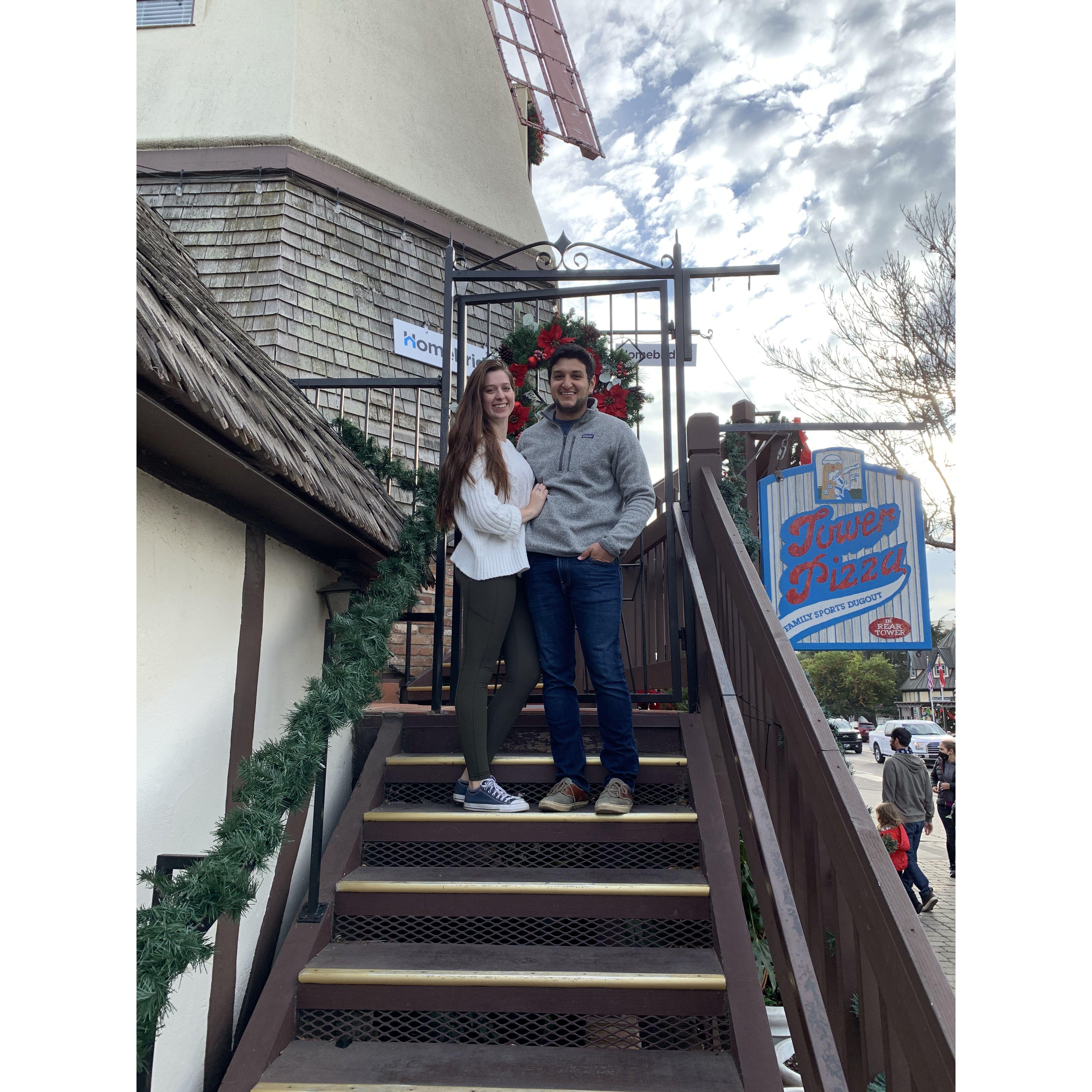 When we moved back to CA, we didn't have Leavenworth so we went to Solvang!