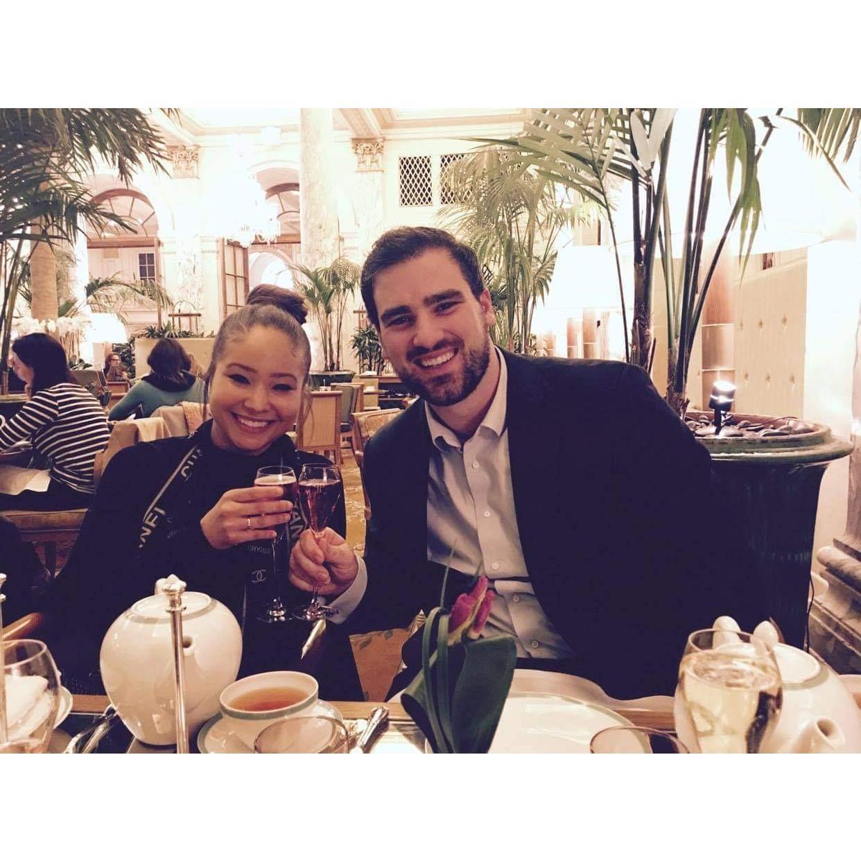 Afternoon tea at The Plaza