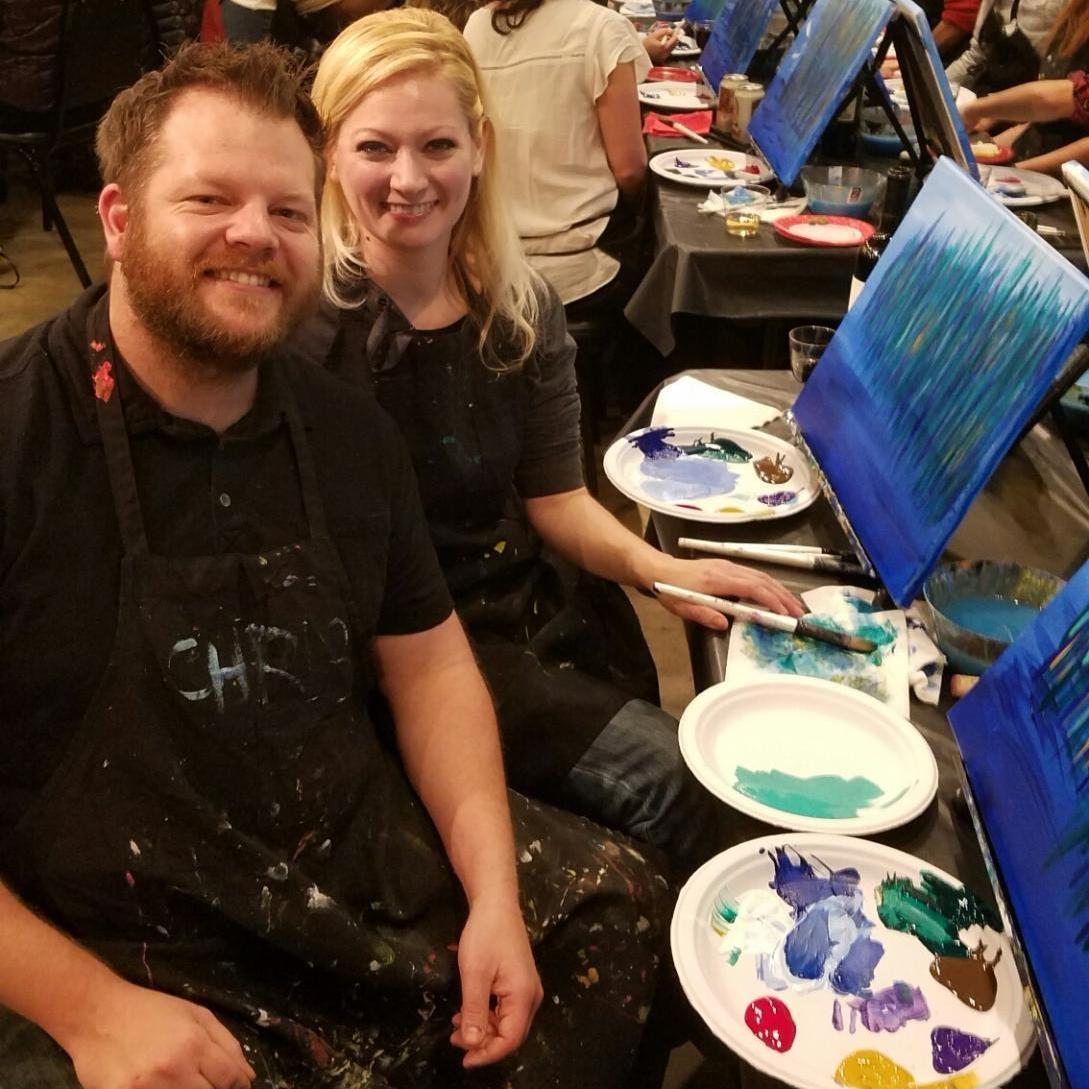 Getting started at The Painted Cork in Midtown Sacramento; January, 2017