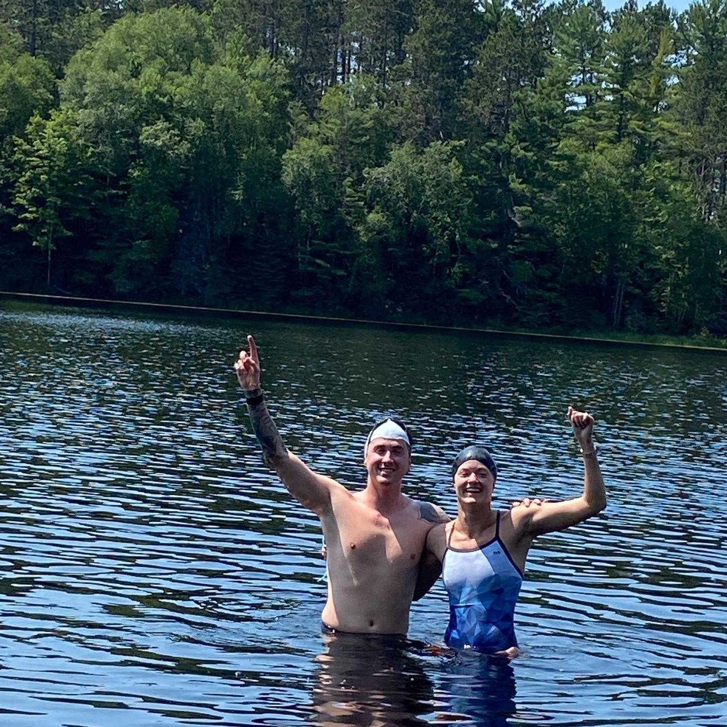 One thing we both love is being on, in, or near the water!