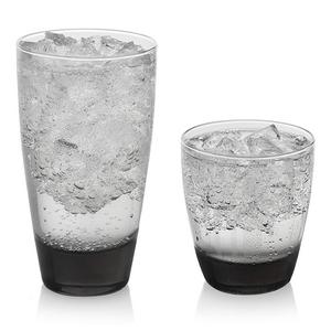 Riekes Distributors - Libbey Classic Smoke 16-piece Drinkware Glass Set