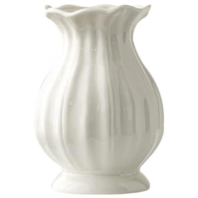 balacoo Ceramic Flower Vase Modern Minimalist Decor for Home Bedroom Elegant Centerpiece for Floral Arrangements Unique Shelf Accents