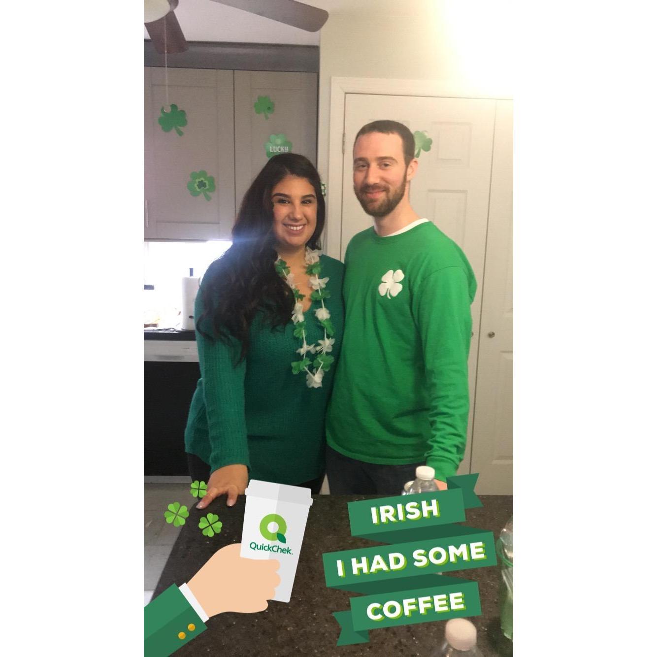 Our first Bayonne Parade for St. Patrick's Day