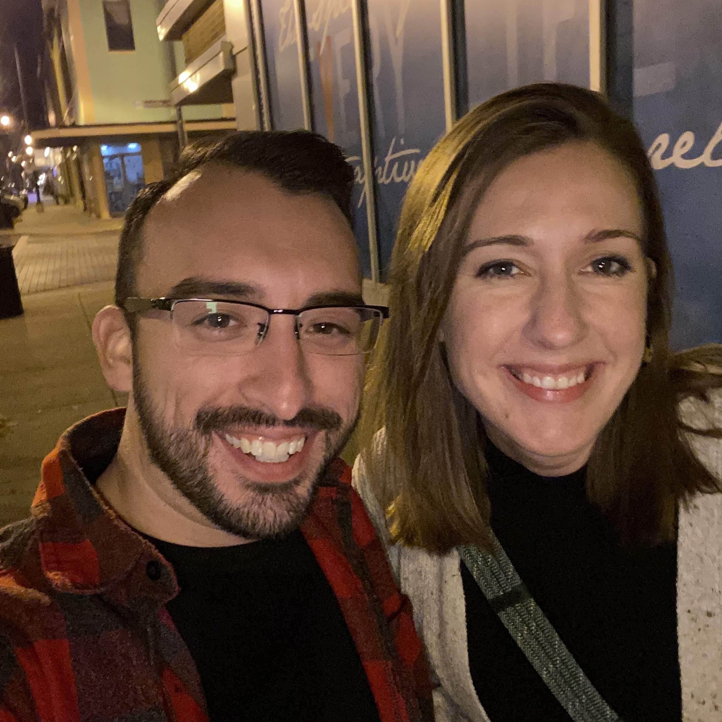 Our first picture together