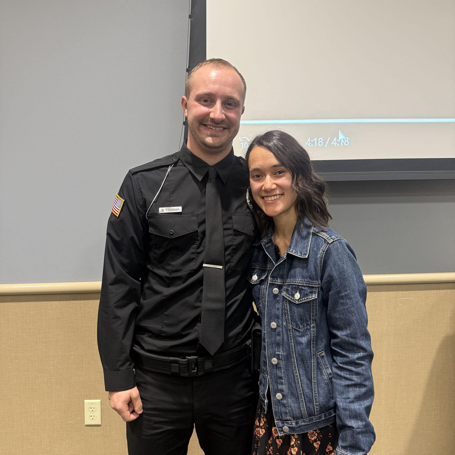 Ben Graduated from the Police Academy, May 2025