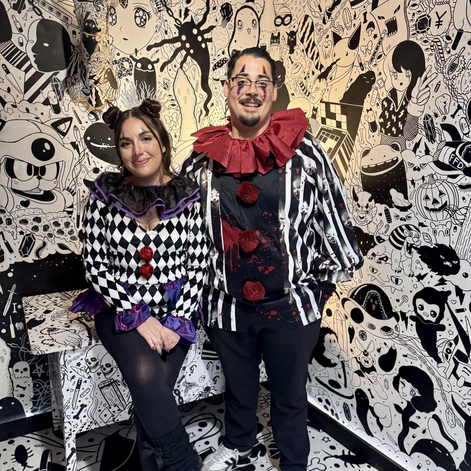 Clowning around at Meowolf