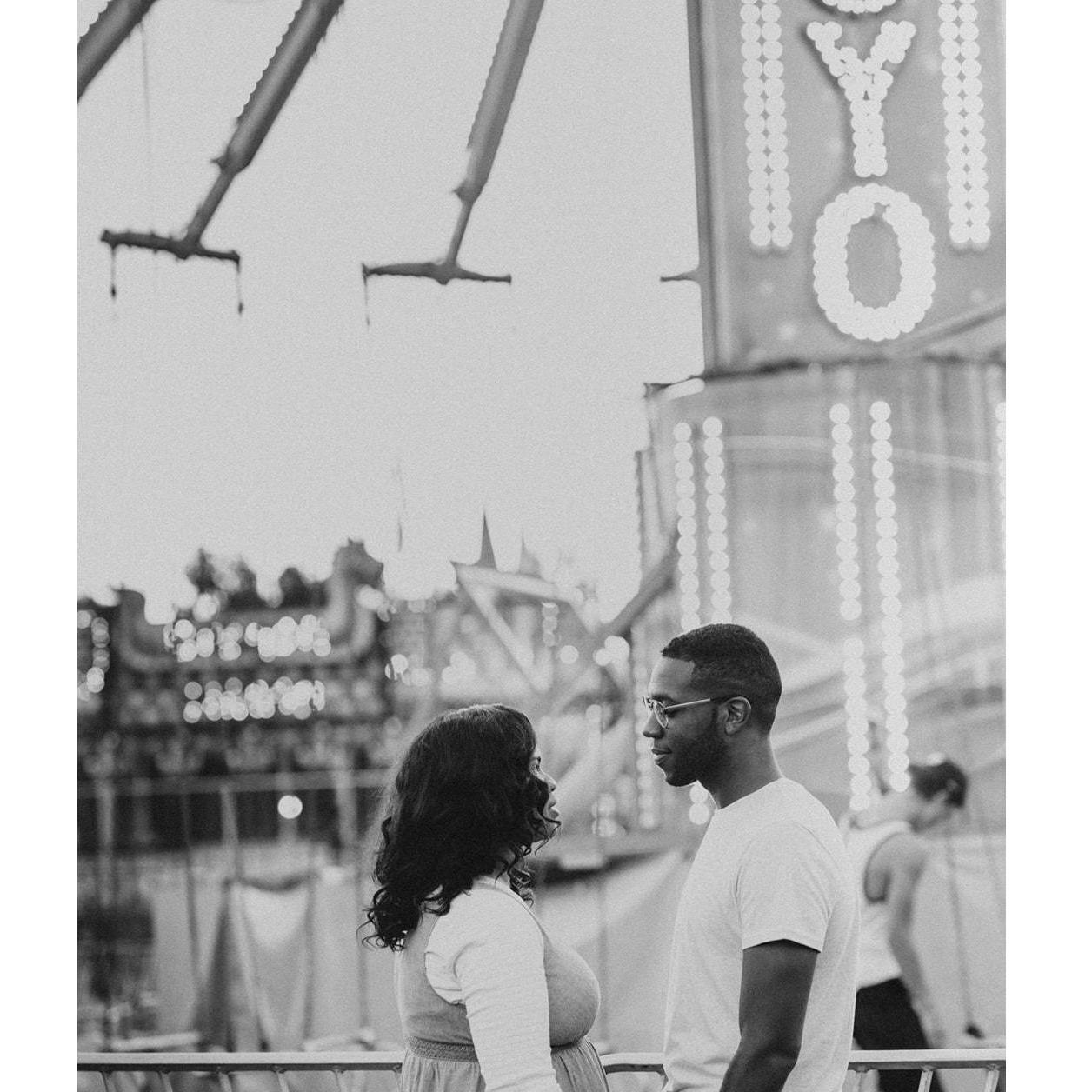 The day is coming when we'll be face to face again. And we'll be sharing vows--how surreal.
