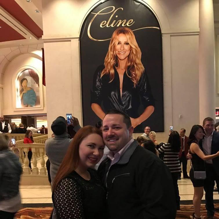 Vegas- Celine Dion. January 2017. Dustin fulfilled one of my greatest and longest bucket list items. A dream come true.