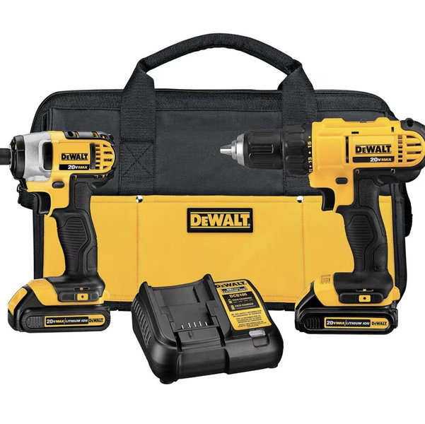 DEWALT 20V MAX Cordless Drill/Impact 2 Tool Combo Kit