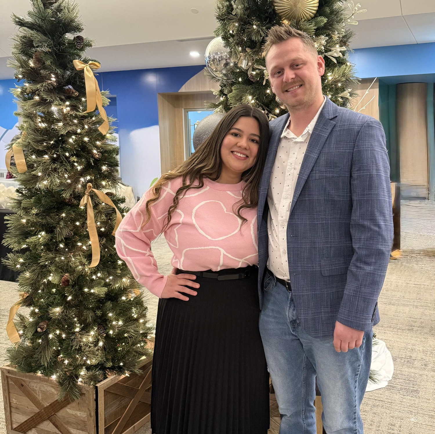Christmas together, where love and faith come together.