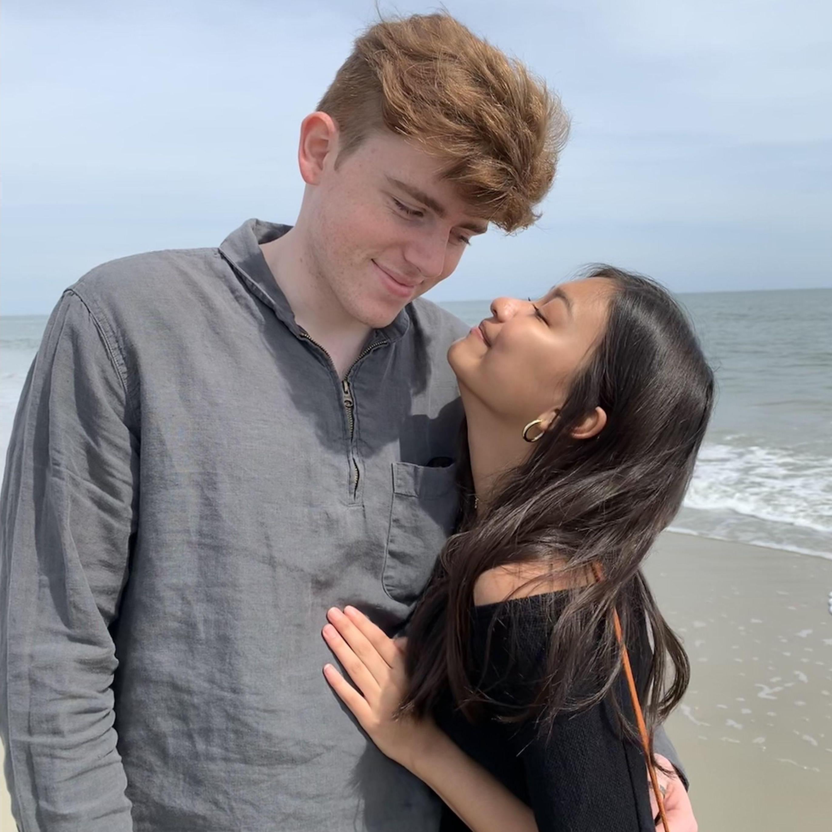One of many college beach trips