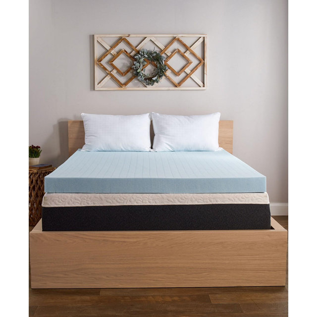 Comfort Tech TheraGel 4" Memory Foam Mattress Topper, King
