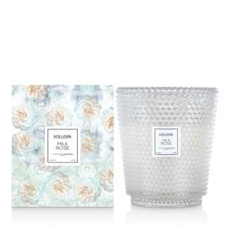Voluspa Milk Rose Hearth Candle