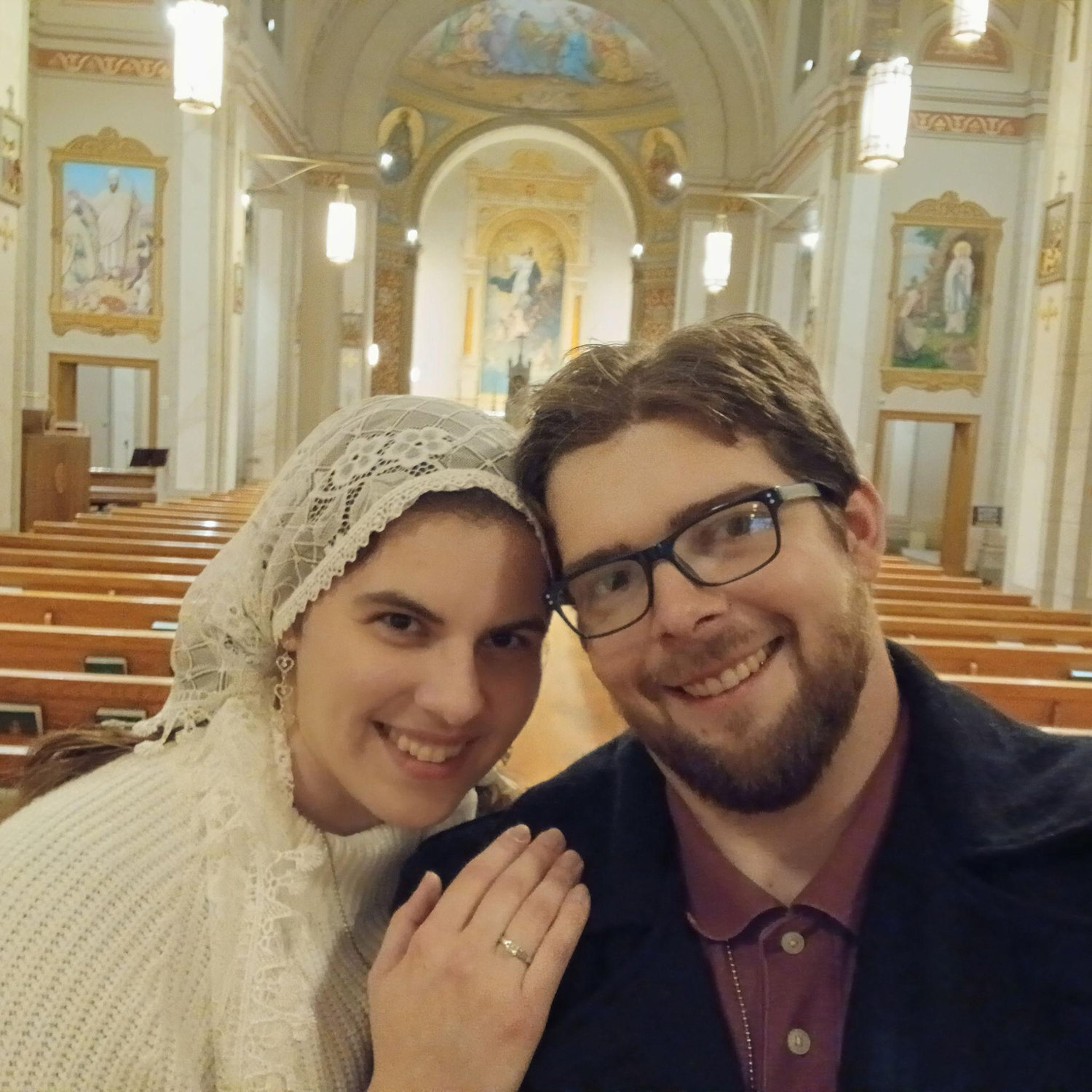 Deo Gratias! We found our life's companion!