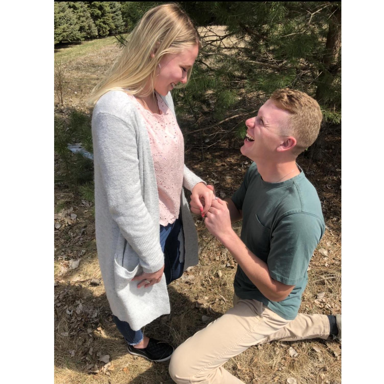 Engagement day!! Yay :) 04/21/2019