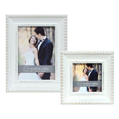 Prinz Woodland Wedding 5-Inch x 7-Inch Picture Frame in White