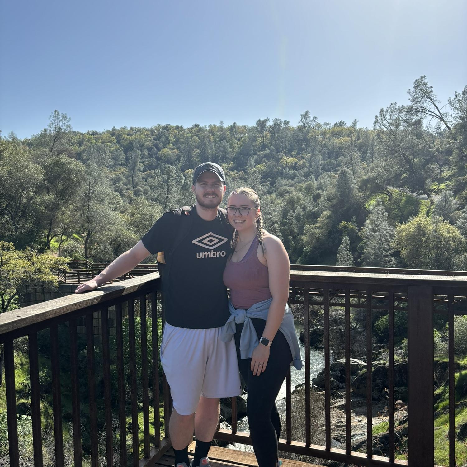 Hiking at Hidden Falls. Auburn, CA 2024.