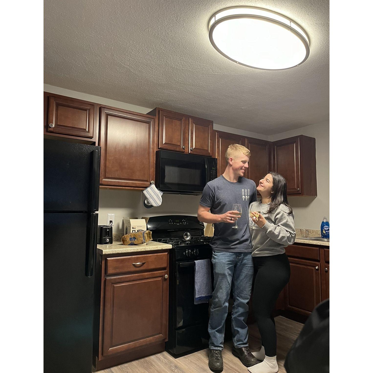 Our first apartment- 2023