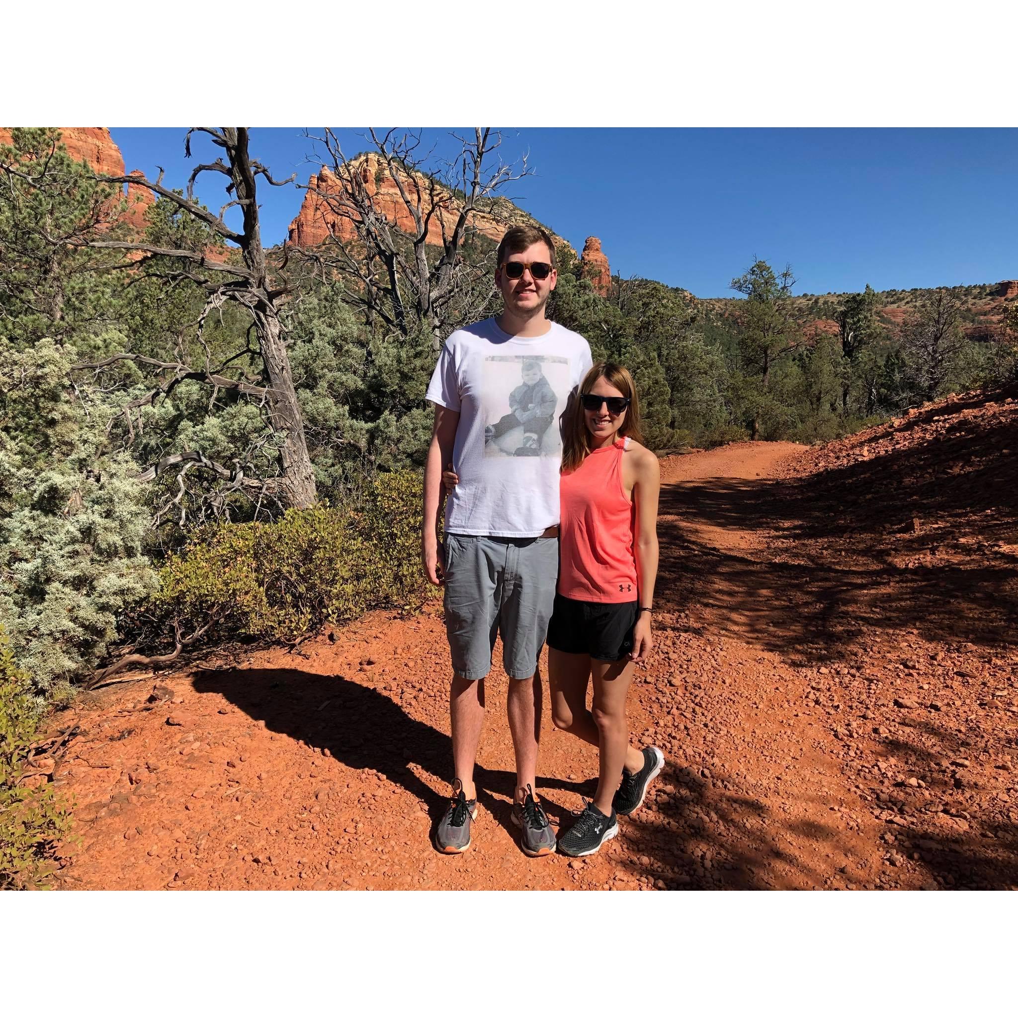 Getting blisters (Sedona, AZ)