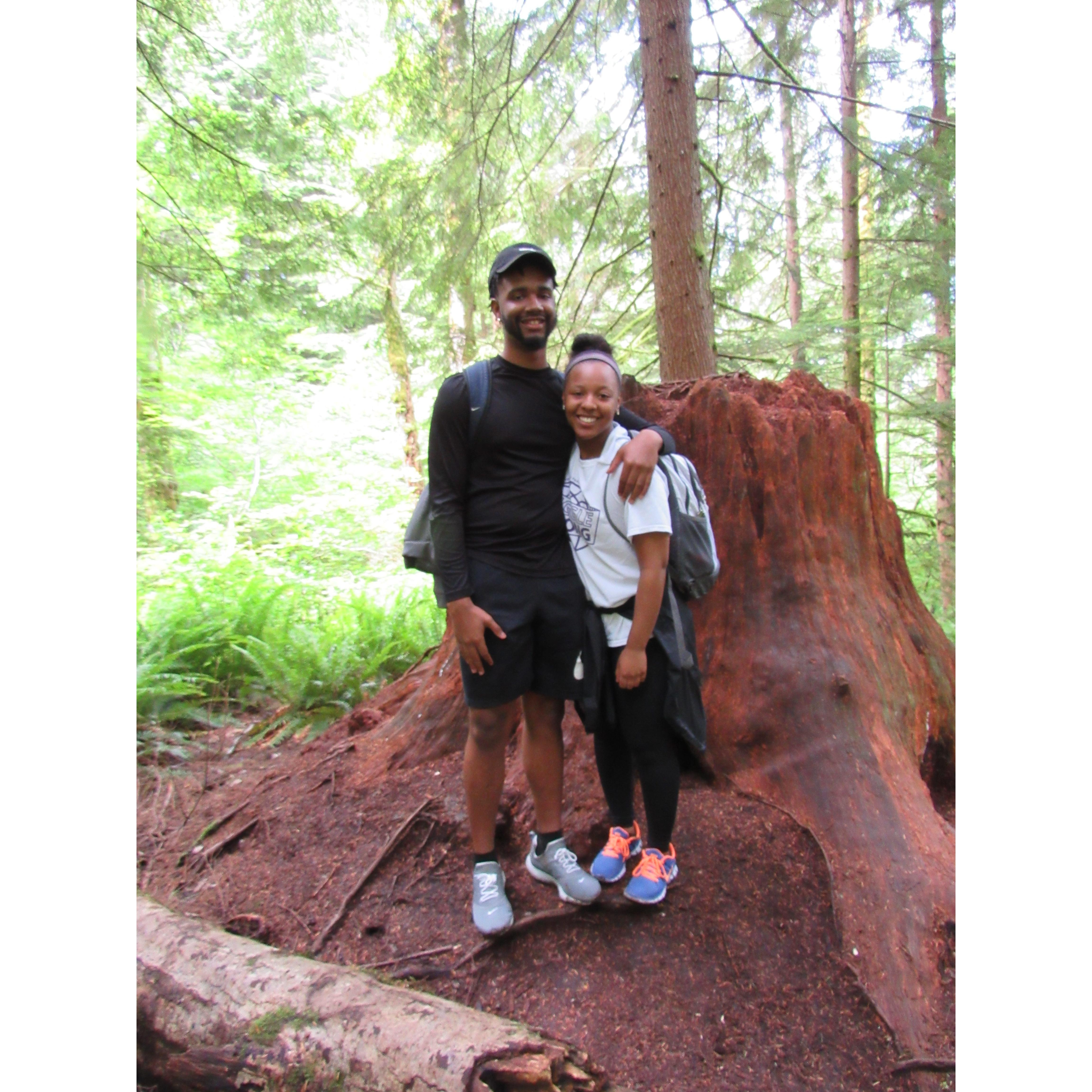 Our first hike!