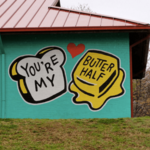 You're My Butter Half Mural