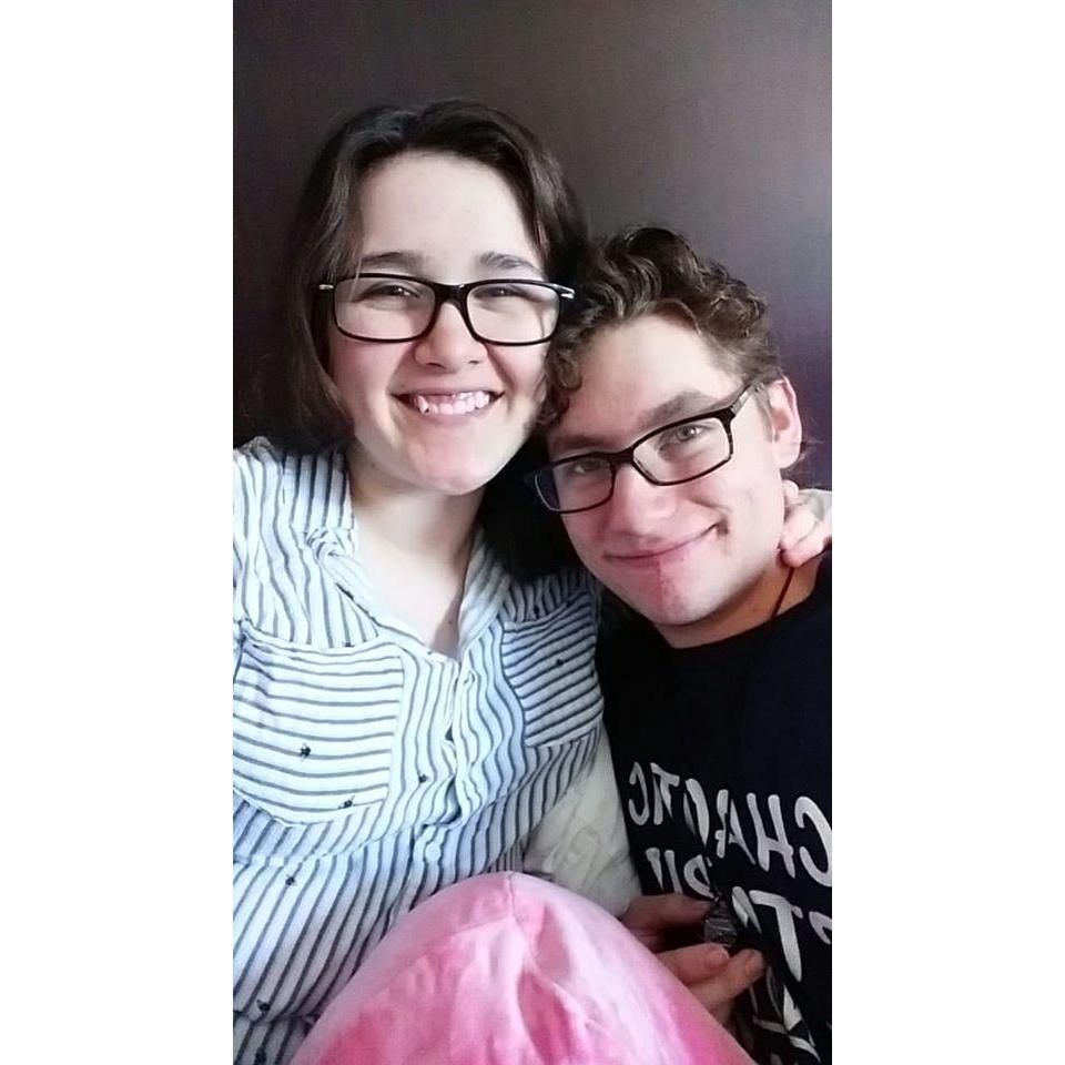 Ethan & Krista about to celebrate a full of fun activities for their two-year anniversary.