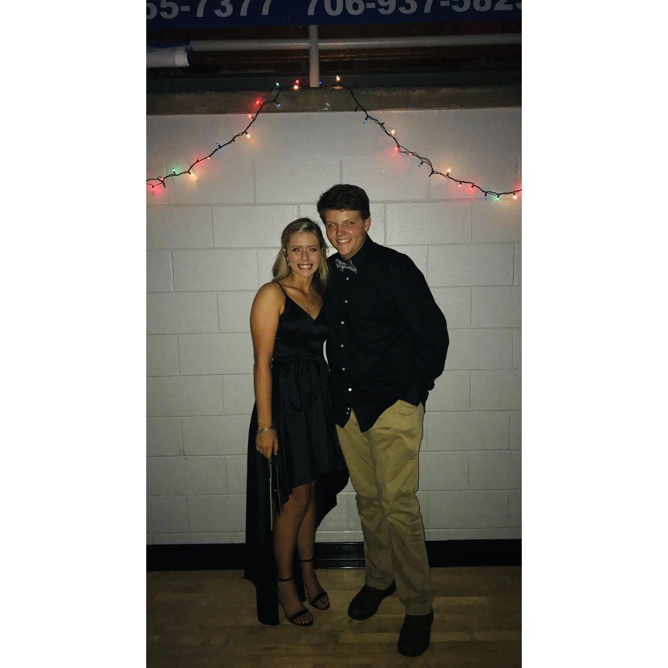 Our first picture together 🥹